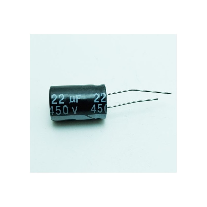 Condensateur - Electrolytic Capacitor 22mf 450volts 105°c