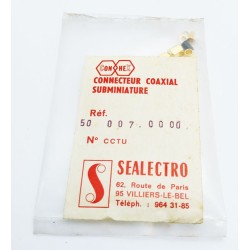 fiche coaxial miniature