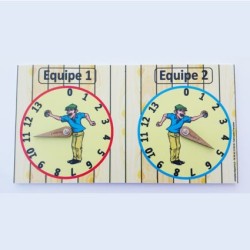 Compteur de Points pour Pétanque 0 à 13 points