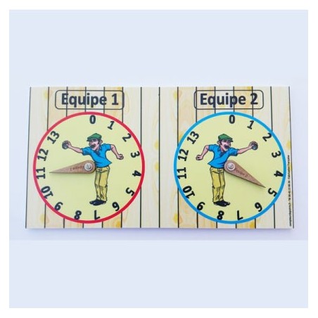 Compteur de Points pour Pétanque 0 à 13 points