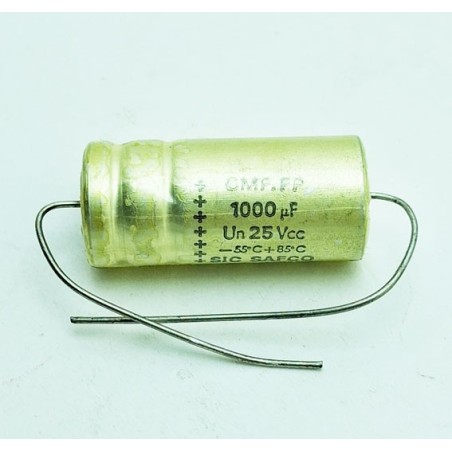 Condensateur 1000mf 25volts axial