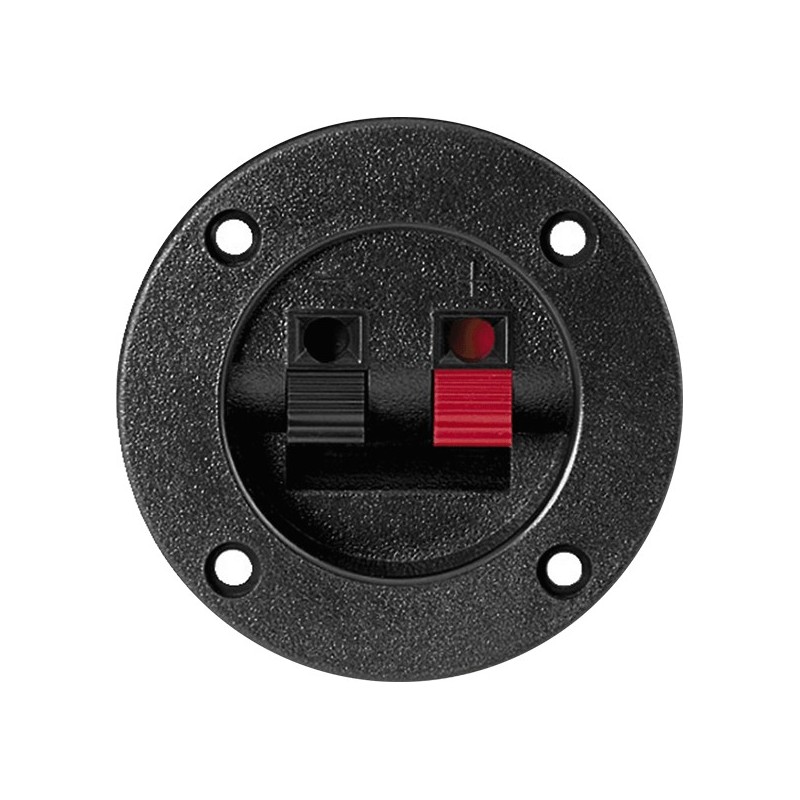 Bornier rond a pince à encastré