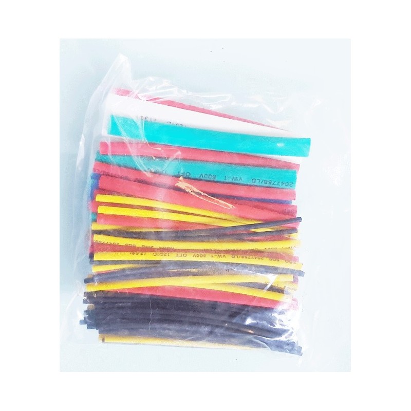 Gaine thermorétractable de couleur