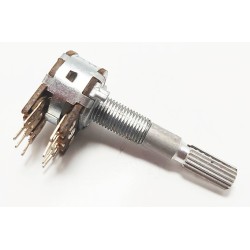 Potentiomètre 47k ohms stereo