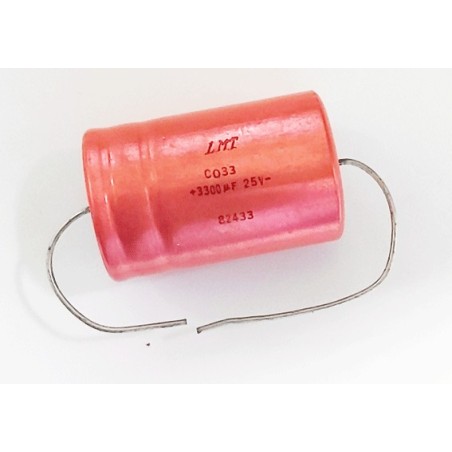 Condensateur chimique 3300mf 25volts