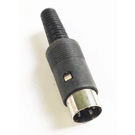 Fiche din 5 broches 180°