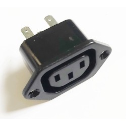 Prise secteur femelle chassis